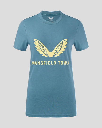 Women's 24/25 Training Logo Tee - Light Blue