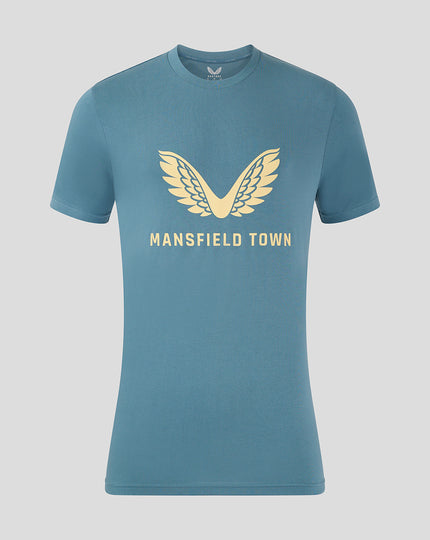Men's 24/25 Training Logo Tee - Light Blue