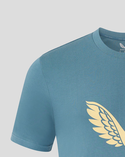 Men's 24/25 Training Logo Tee - Light Blue
