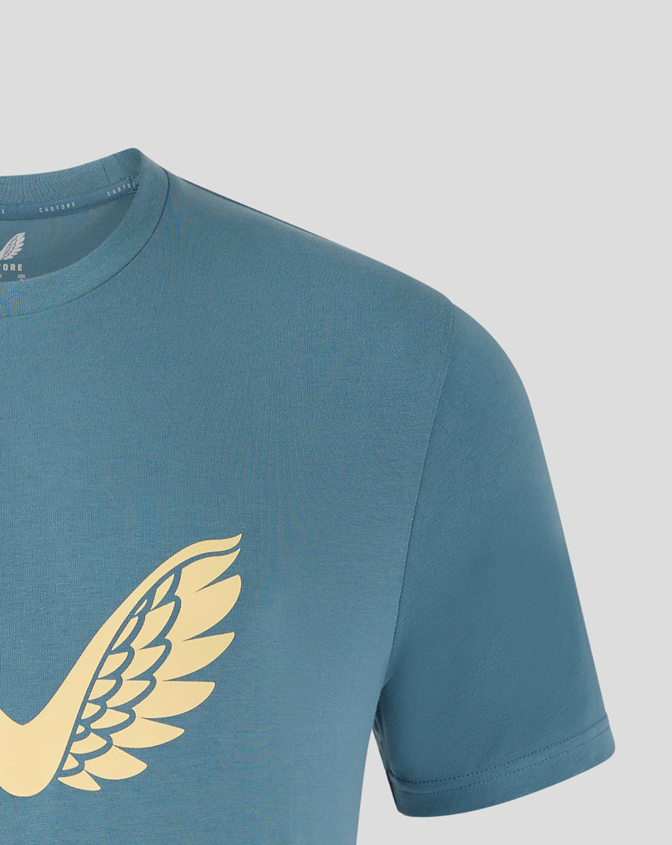 Men's 24/25 Training Logo Tee - Light Blue
