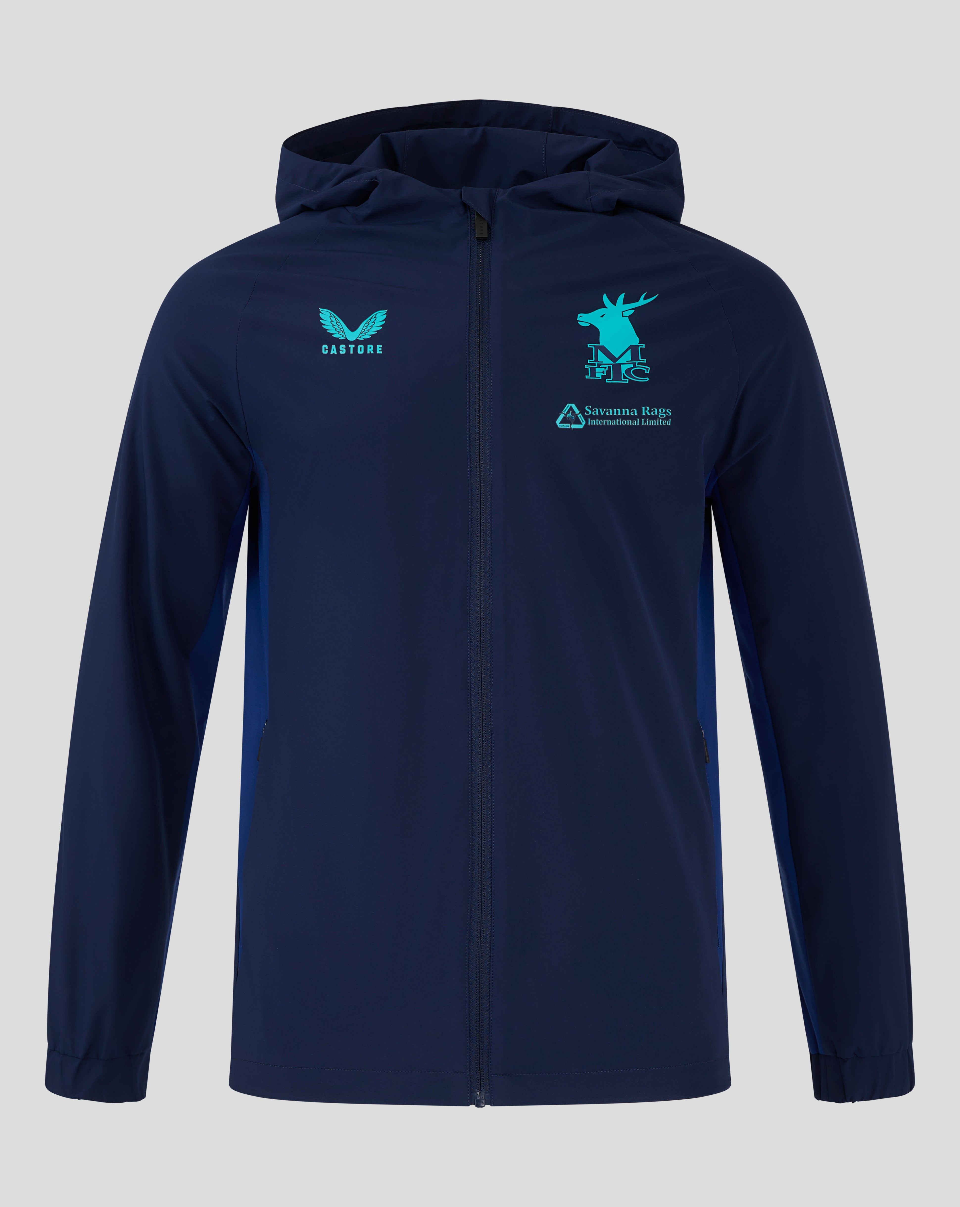 Junior 24/25 Training Rain Jacket - Navy